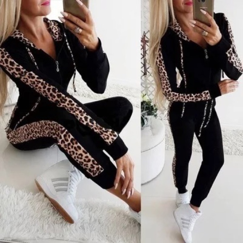 Leopard jogging set - Picture 2 of 3